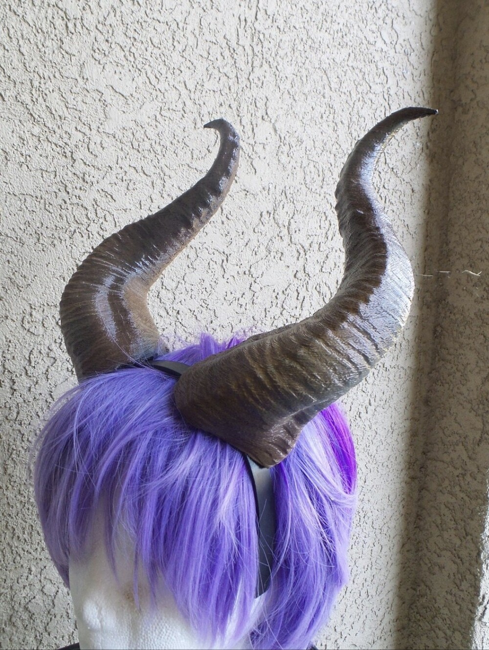 13" Curve Premium Horns Malefecint Fairy Dragon Cosplay MudandMajesty